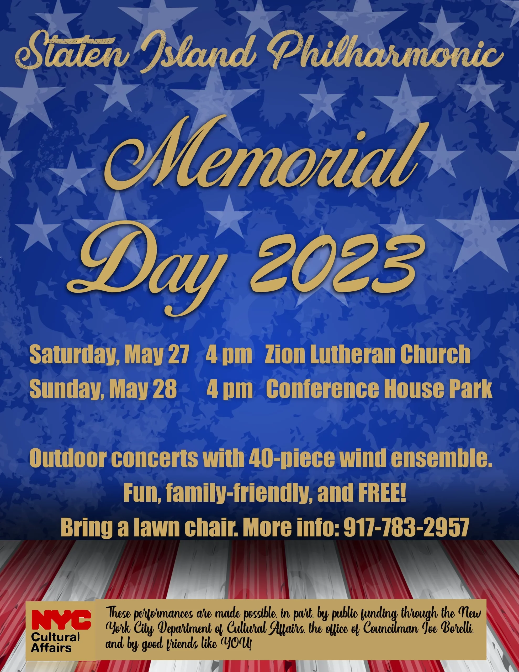 Memorial Day 2023! 🇺🇸 Staten Island Philharmonic
